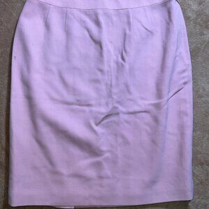 Linda Allard Ellen Tracy Women 8P Pale‎ Pink Pencil Career Business Office Skirt